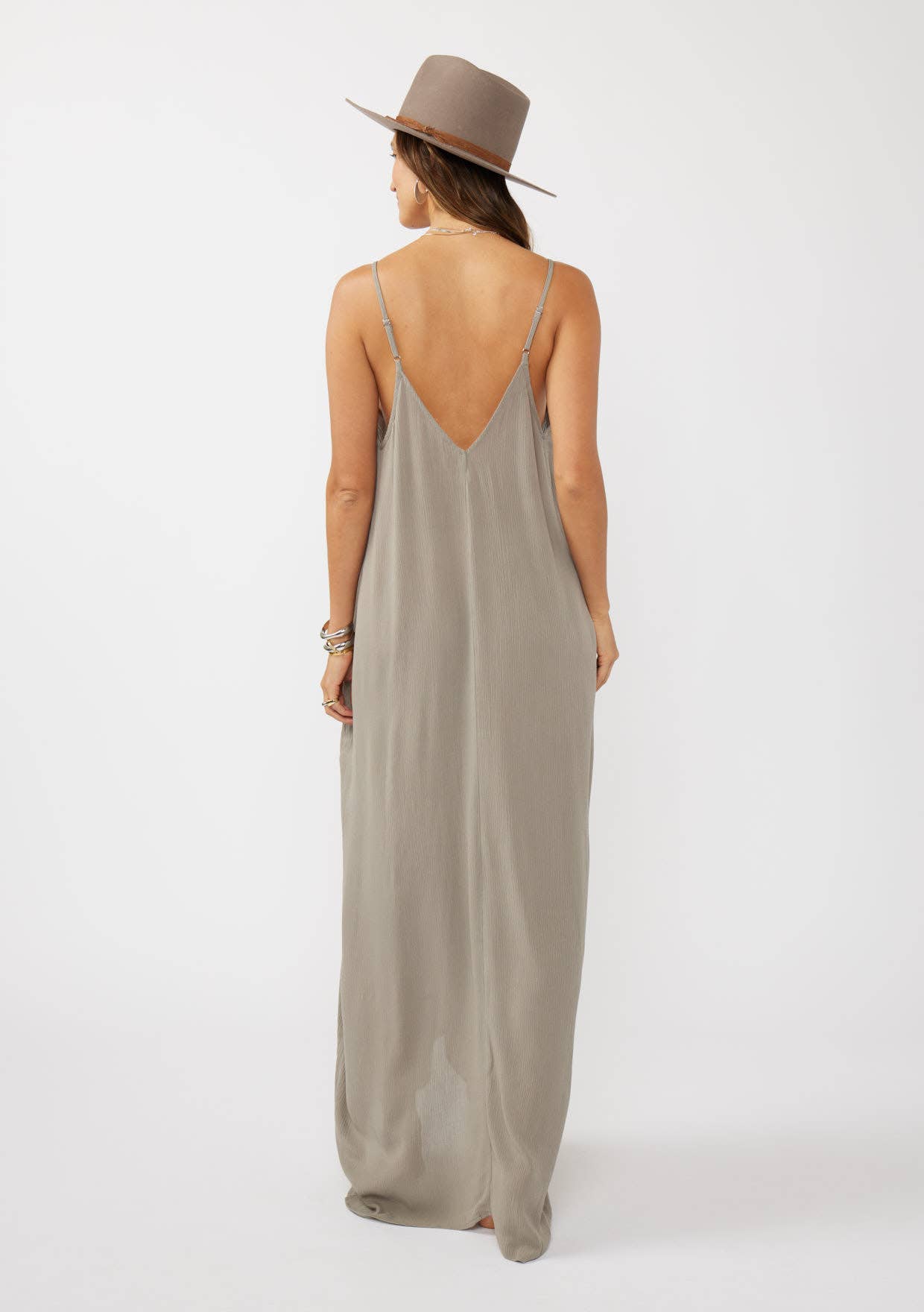 *Coming soon!* The Original V-Neck Cocoon Maxi Dress with Pockets