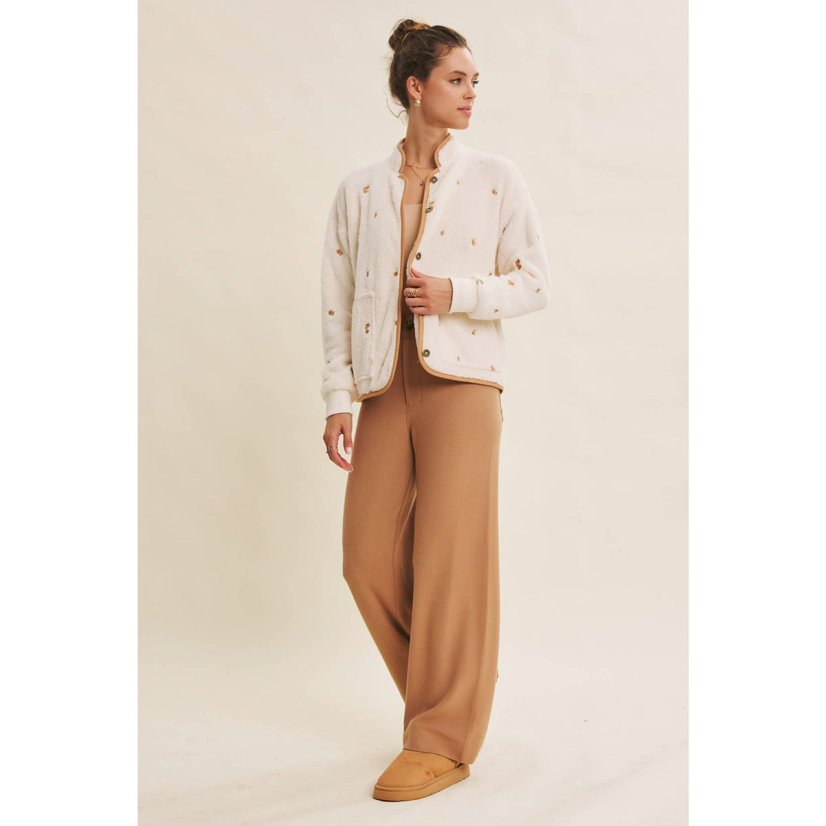 SOFT THERMAL CLEAN STRAIGHT LEG EVERYDAY PANTS