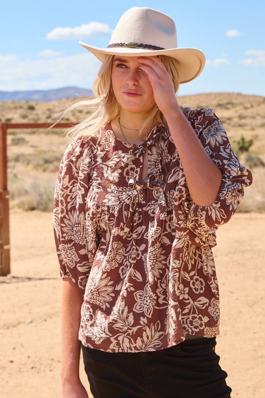 Boho Printed Blouse
