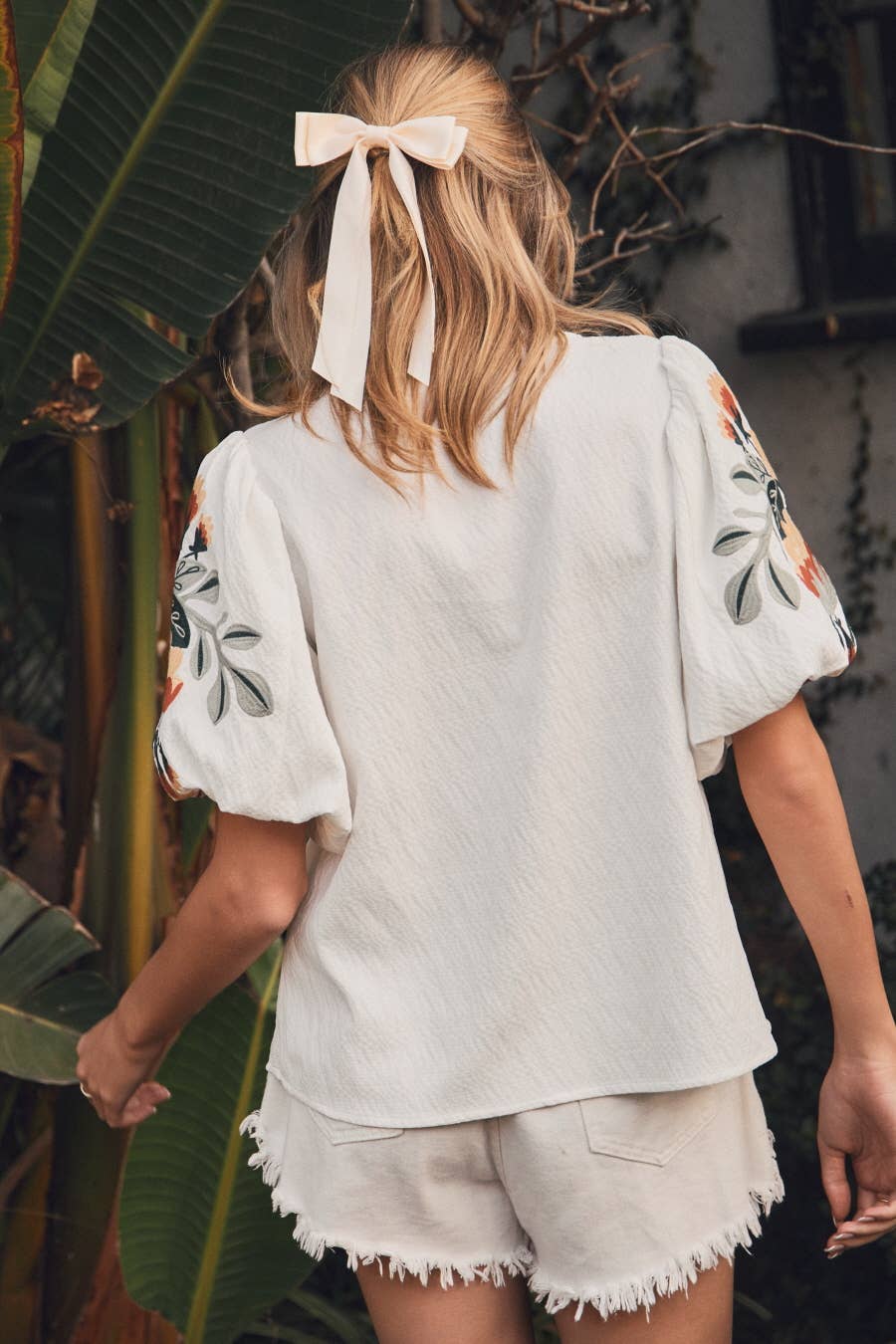 Textured Woven Top
