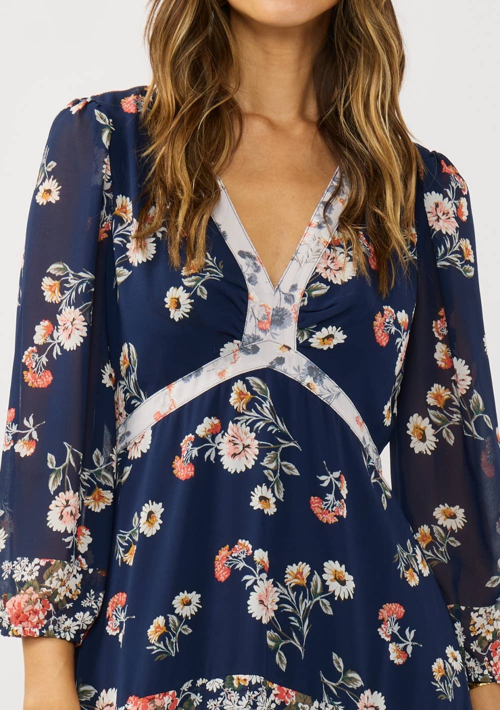 Floral Tiered Maxi Dress