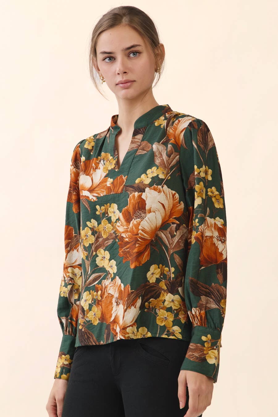 Floral Print Blouse