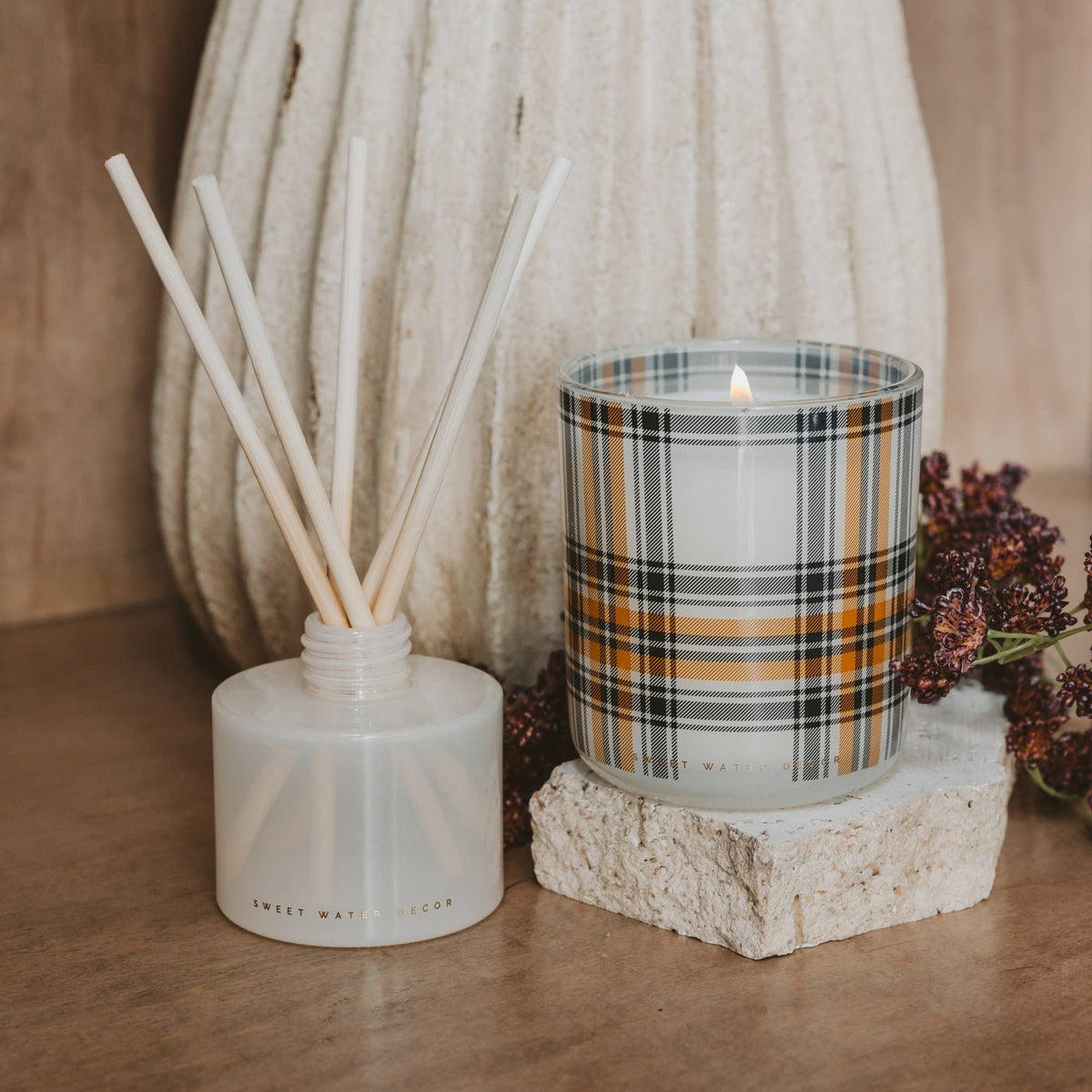 *NEW* Hello Fall 12 oz Boxed Soy Candle - Fall Decor & Gifts