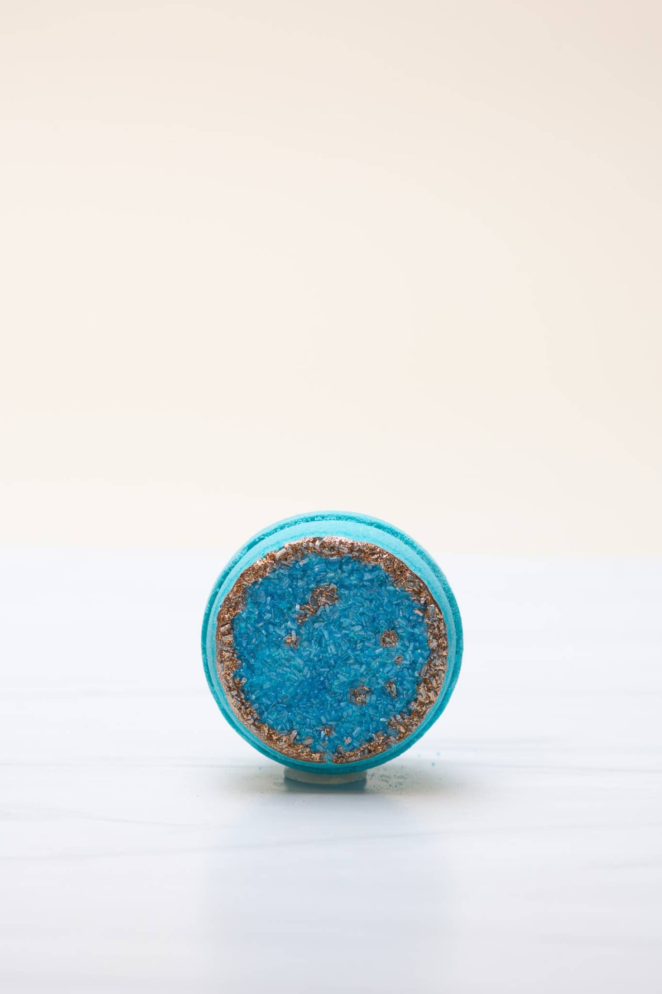 Amazonite Geode Bath Bomb – Ocean & Sea Salt Soak