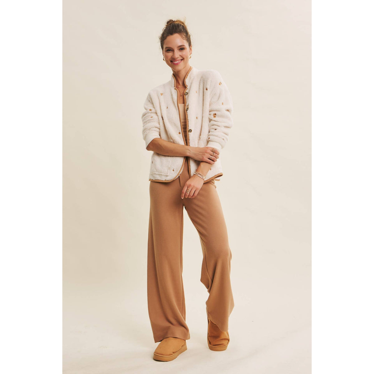 SOFT THERMAL CLEAN STRAIGHT LEG EVERYDAY PANTS