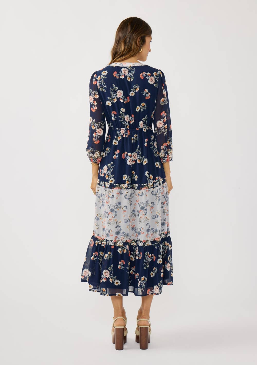 Floral Tiered Maxi Dress