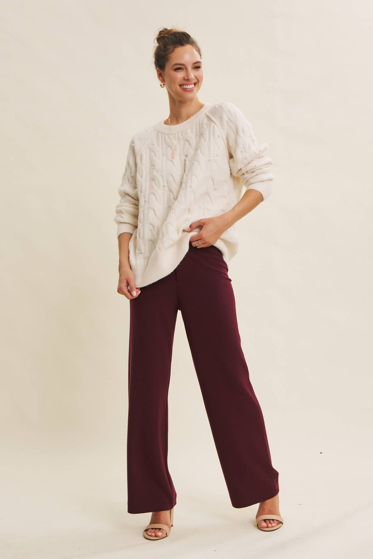 SOFT THERMAL CLEAN STRAIGHT LEG EVERYDAY PANTS