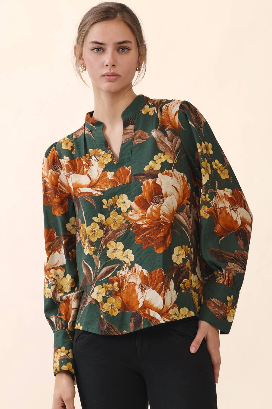 Floral Print Blouse