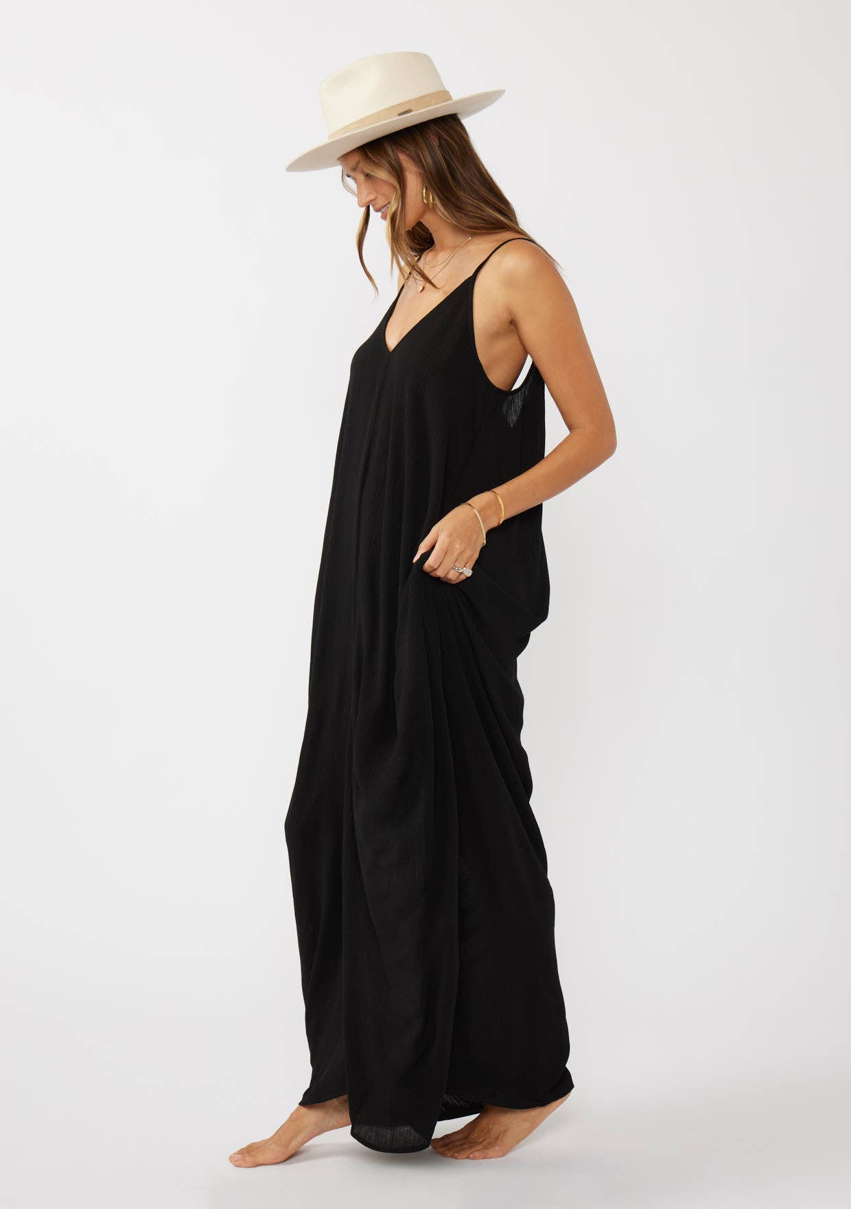 *Coming soon!* The Original V-Neck Cocoon Maxi Dress with Pockets