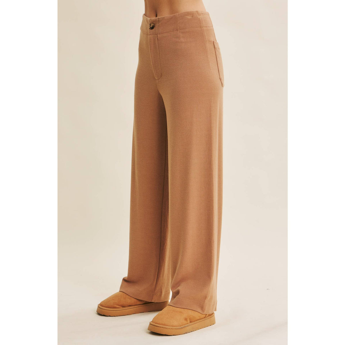SOFT THERMAL CLEAN STRAIGHT LEG EVERYDAY PANTS